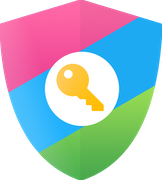 Shield with key icon
